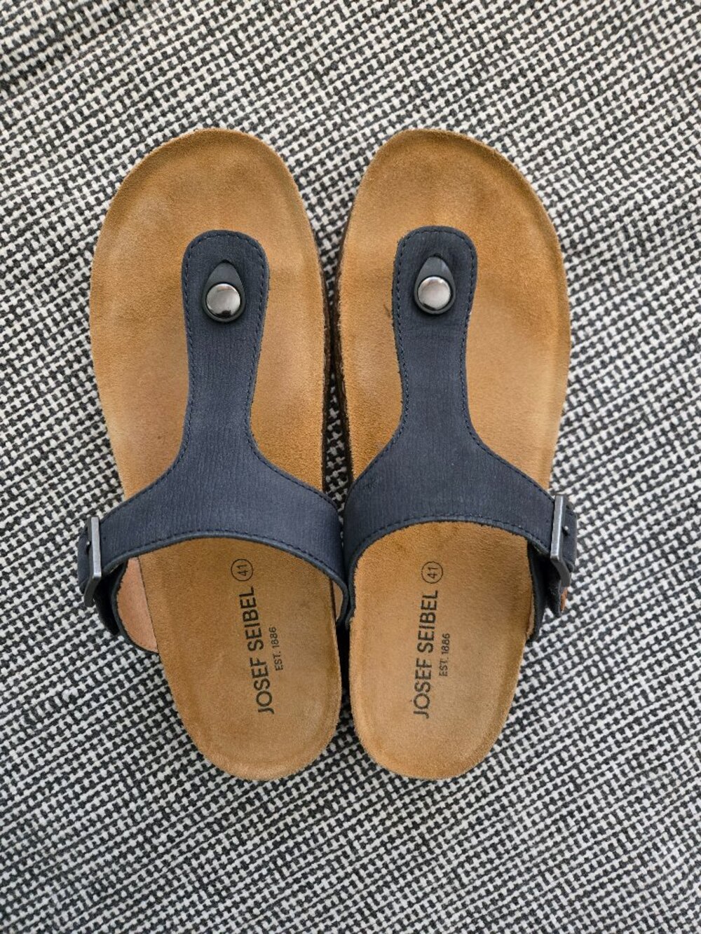 Josef Siebel Leather Sandals size 41